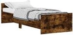 vidaXL Bettgestell R&auml;uchereiche 75x190 cm Holzwerkstoff Modell 11907958