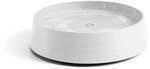 Ecopots Untersetzer Oslo Rollen Wei&szlig; 32,2 cm x 8,5 cm