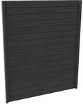 Skan Holz Seitenwand Profilschalung 141 cm x 200 cm Schiefergrau