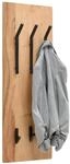 M&ouml;max Wandgarderobe Rivera 6 Schwarz/Akaziefarben