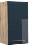 Vicco H&auml;ngeschrank Fame-Line DunkelBlau Hochglanz Goldkraft Eiche 40 cm