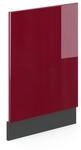 Vicco Frontblende R-Line Geschirrsp&uuml;ler Frontt&uuml;r Rot/Anthrazit 45 cm ohne