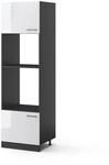 Vicco Mikrowellenschrank R-Line K&uuml;chenregal f&uuml;r die Mikrowelle Wei&szlig;