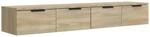 vidaXL Wandschr&auml;nke 2 Stk Sonoma-Eiche 68x30x20 cm Holzwerkstoff 3115894