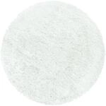 Ayyildiz Hochflorteppich Fluffy 3500 Wei&szlig; &Oslash; 160 cm