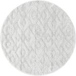 Ayyildiz Hochflorteppich Pisa 4708 Creme &Oslash; 120 cm