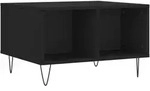 vidaXL Couchtisch Schwarz 60x50x36,5 cm Holzwerkstoff Modell 4 vidaXL Couchtisch Schwarz 60x50x36,5 cm Holzwerkstoff Modell 4