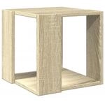 vidaXL Couchtisch Sonoma-Eiche 32x32x30 cm Holzwerkstoff