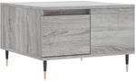 vidaXL Couchtisch Grau Sonoma 55x55x36,5 cm Holzwerkstoff Modell 3