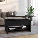 vidaXL Couchtisch Schwarz 80x50x40 cm Holzwerkstoff Modell 1
