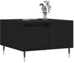 vidaXL Couchtisch Schwarz 55x55x36,5 cm Holzwerkstoff Modell 3