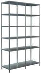 Schulte Steck-Grund-/Anbauregal 230 cm x 140 cm x 50 cm Verzinkt