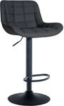 CLP Barhocker Tover schwarz/Kunstleder
