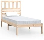 vidaXL Massivholzbett Kiefer 90x190 cm 3FT Single1052716