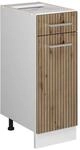 Vicco K&uuml;chenunterschrank R-Line Artisan-Eiche/Wei&szlig; 30 cm ohne Arbeitsplatte