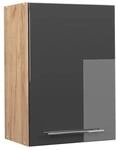 Vicco H&auml;ngeschrank Fame-Line Anthrazit Hochglanz/Goldkraft Eiche 50 cm