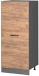 Vicco Hochschrank R-Line K&uuml;chenkommode Goldkraft Eiche/Anthrazit 60 cm