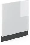 Vicco Frontblende R-Line Wei&szlig; Hochglanz/Anthrazit 60 cm ohne Arbeitsplatte
