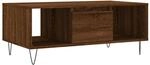 vidaXL Couchtisch Braun Eichen-Optik 90x50x36,5 cm Holzwerkstoff Modell 5