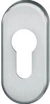 FSB Schl&uuml;sselrosette 17 1757 Aluminium 0105 PZ Oval 0 17 1757 00010 0105