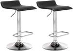 CLP 2er Set Barhocker Dyn Schwarz