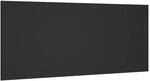 vidaXL Kopfteil Schwarz 200x1,5x80 cm Holzwerkstoff 811044