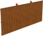 Skan Holz R&uuml;ckwand Deckelschalung 550 x 220 cm Fichte Nussbaum