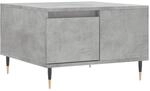 vidaXL Couchtisch Betongrau 55x55x36,5 cm Holzwerkstoff Modell 5