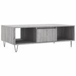 vidaXL Couchtisch Grau Sonoma 104x60x35 cm Holzwerkstoff Modell 1