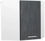 Vicco Eckh&auml;ngeschrank R-Line K&uuml;chen-Eckschrank Schwarz Beton 57 cm
