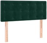 vidaXL Kopfteil Dunkelgr&uuml;n 90x5x78/88 cm Samt 346433