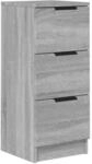 vidaXL Sideboard Grau Sonoma 30x30x70 cm Holzwerkstoff 817014
