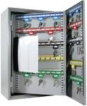 HMF 135300-07 Schl&uuml;sselschrank 300 Haken 55 x 38 x 20 cm Lichtgrau