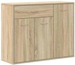 vidaXL Sideboard Sonoma-Eiche 88x30x70 cm Holzwerkstoff 800678