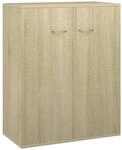 vidaXL Sideboard Sonoma-Eiche 60x30x75 cm Holzwerkstoff 800732