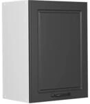 Vicco H&auml;ngeschrank R-Line H&auml;ngender K&uuml;chenschrank Anthrazit Landhaus/Wei&szlig; 45 cm