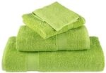vidaXL Premium-Handt&uuml;cher SOLUND 10 Stk Apfelgr&uuml;n 100x200 cm 600 g/m&sup2; 137511