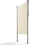 Juskys Senkrechtmarkise Barbados 120 x 310 cm Beige