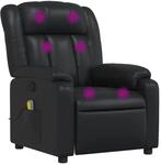 vidaXL Massagesessel Schwarz Kunstleder Modell 13