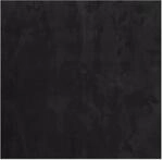 vidaXL Teppich Huarte Kurzflor Weich Und Waschbar Schwarz 160x160 Cm 1931316