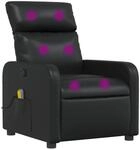 vidaXL Massagesessel Schwarz Kunstleder Modell 16