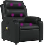 vidaXL Massagesessel Schwarz Kunstleder Modell 11