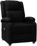 vidaXL Massagesessel Schwarz Kunstleder Modell 29
