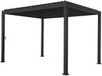 Leco Lamellenpergola Deluxe 3 m x 4 m Anthrazit