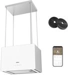 CIARRA Dunstabzugshaube A+++ 700 m&sup3;/h WIFI APP & Touch-Bedienung Inselhaube VM4850S
