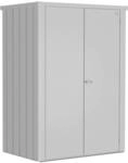 Biohort Terrassenschrank Romeo 181 cm x 132 cm x 87 cm Silber-Metallic