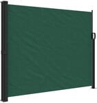 vidaXL Seitenmarkise Ausziehbar Dunkelgr&uuml;n 160x300 cm 4004320