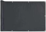 vidaXL Balkon-Sichtschutz Anthrazit 600x120 cm PVC 4005487