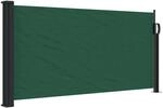 vidaXL Seitenmarkise Ausziehbar Dunkelgr&uuml;n 100x500 cm 4004395
