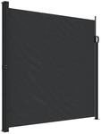 vidaXL Seitenmarkise Ausziehbar Schwarz 200x600 cm 4004549